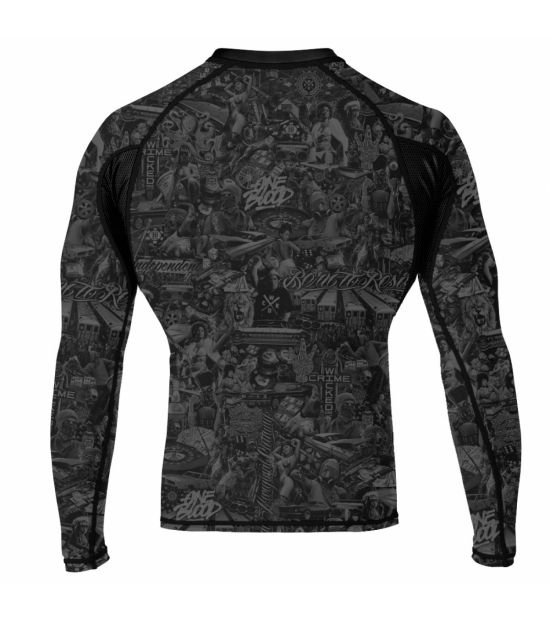 Рашгард Wicked One Born To Resist Black Рашгард Wicked One Born To Resist Black